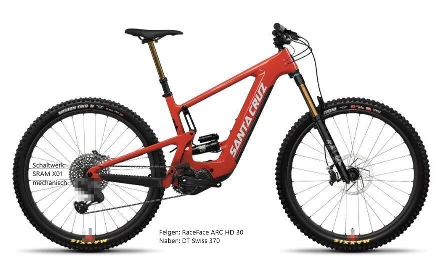 Santa Cruz Heckler 9 CC MX X01 - promotional model