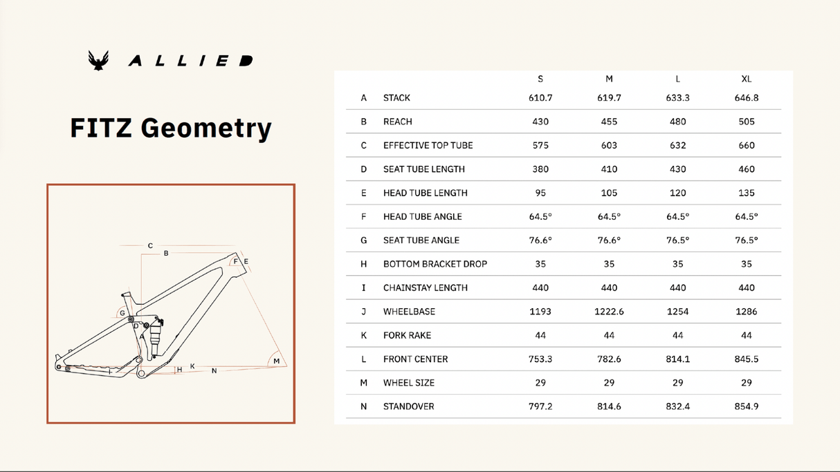 ALLIED FITZ FRAMESET
