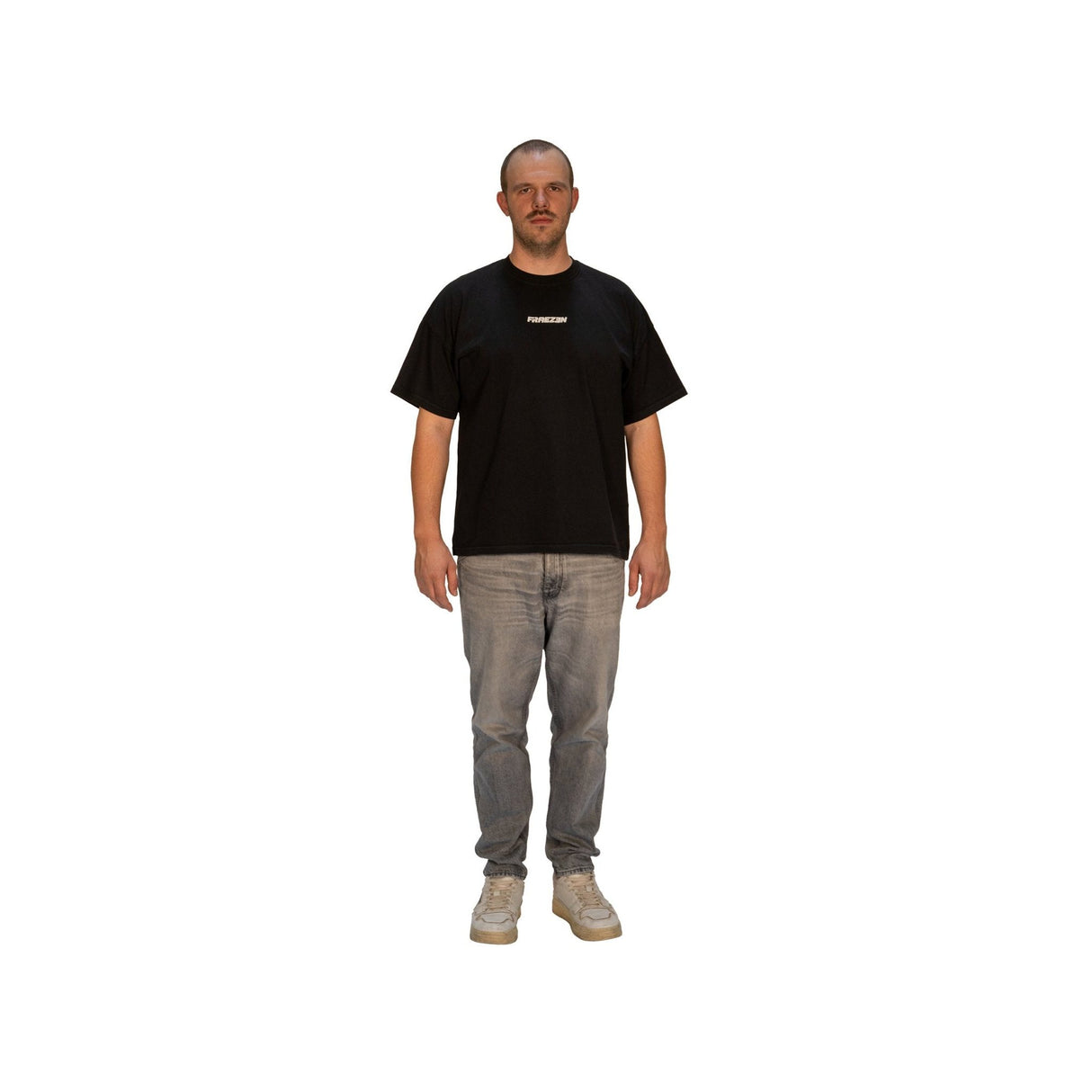 FRAEZEN Oversized Fit Shirt black