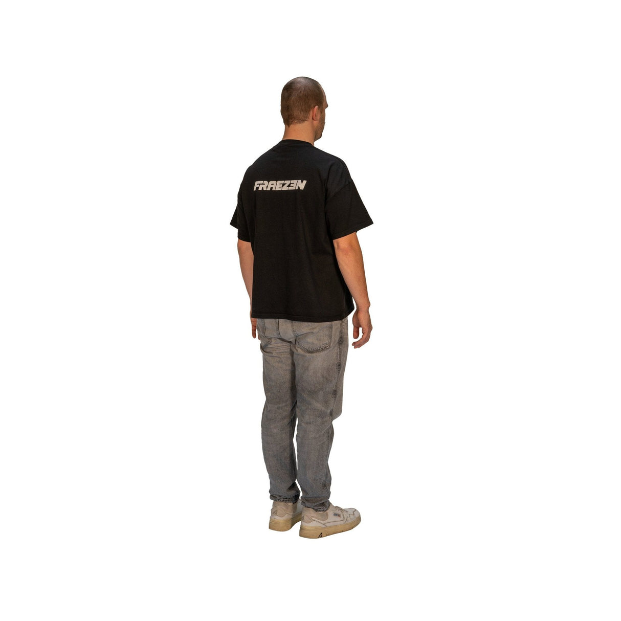 FRAEZEN Oversized Fit Shirt black