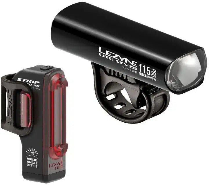 Lezyne Lite Pro 115 & KTV Lighting Set StVZO
