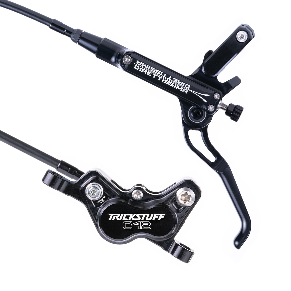 Trickstuff Direttissima front and rear disc brake set
