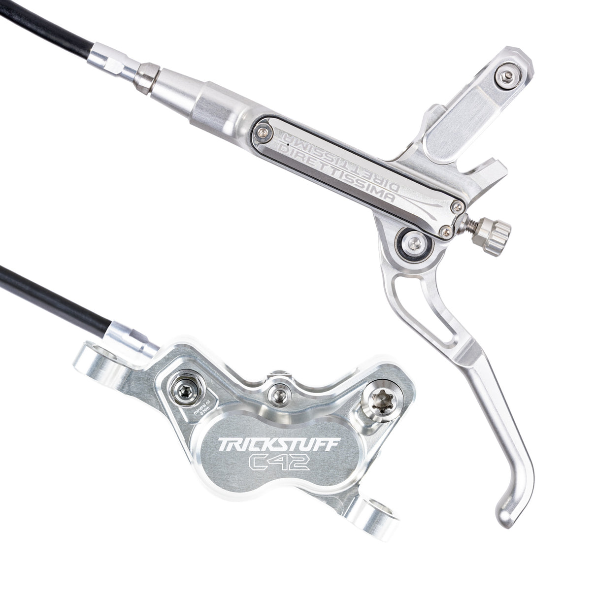 Trickstuff Direttissima front and rear disc brake set