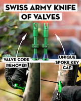 Peaty's x Chris King MK2 Tubeless Valves