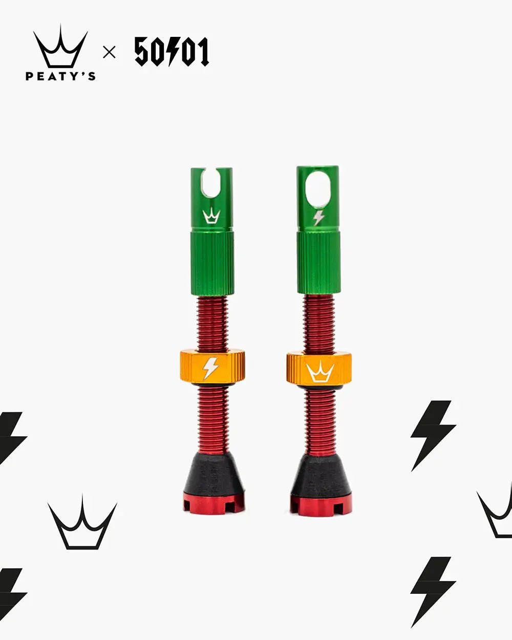 Peaty's x Chris King MK2 Tubeless Valves