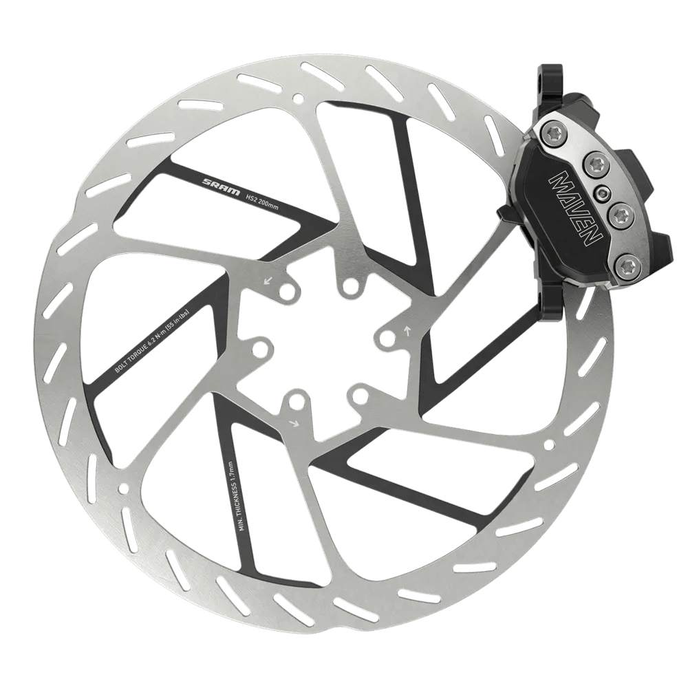 SRAM Maven Ultimate Stealth front and rear disc brake set